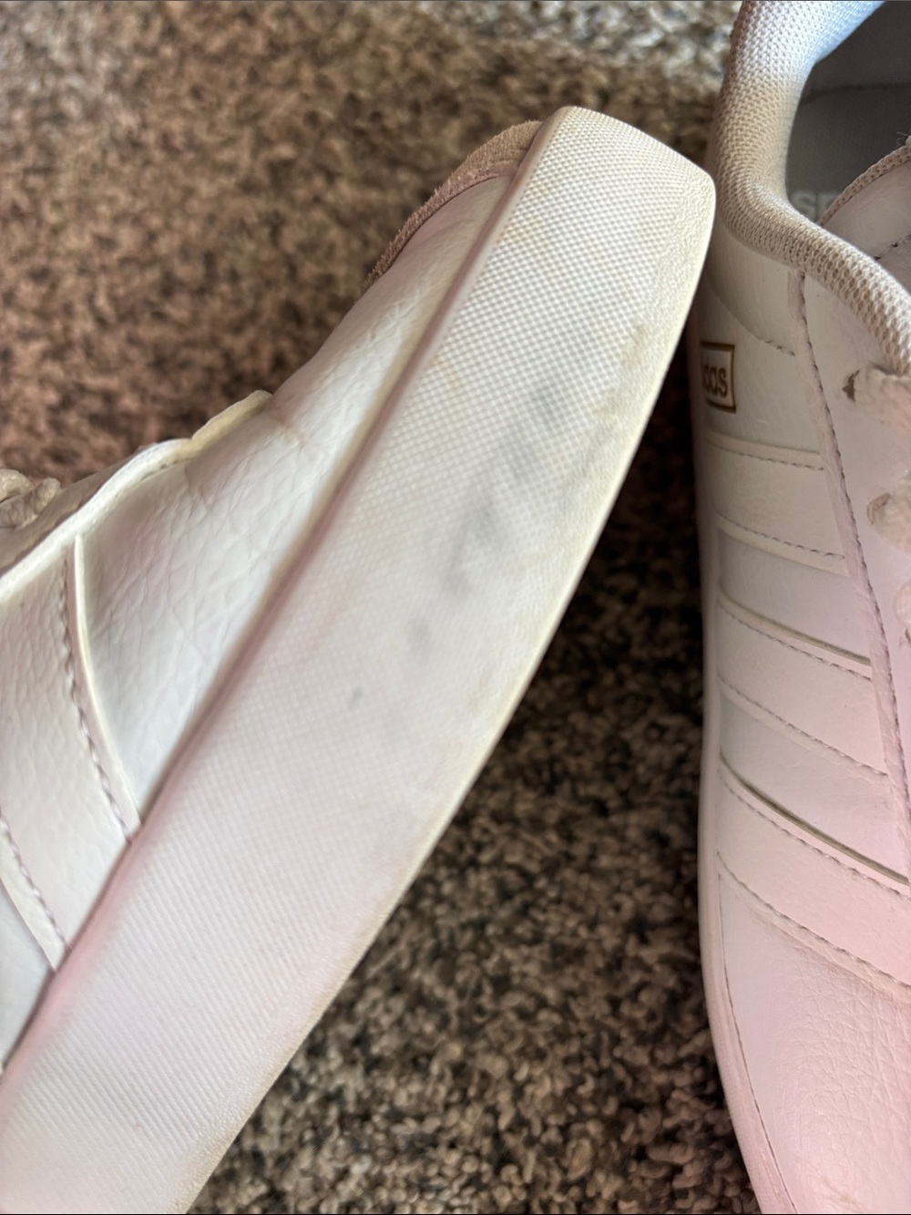 adidas Women’s White Sneakers - Picture 7 of 7